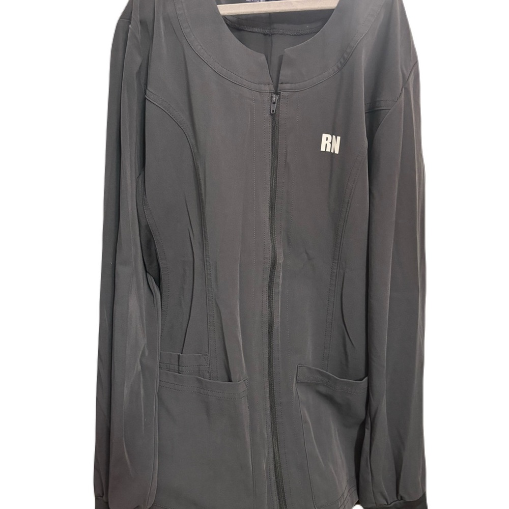 Marvella Women’s Grey Scrub Jacket